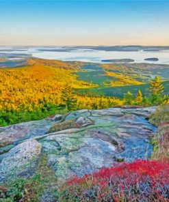 Cadillac Mountain Acadia Diamond Painting