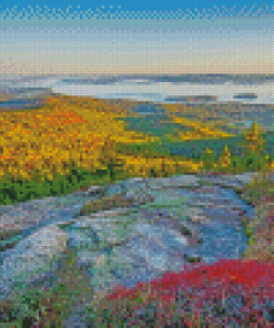 Cadillac Mountain Acadia Diamond Painting