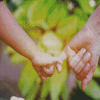 Child Holding An Adults Hand Diamond Painting