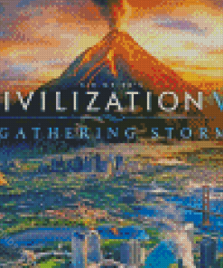 Civilization Gathering Storm Diamond Painting