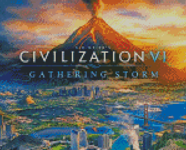 Civilization Gathering Storm Diamond Painting