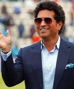 Classy Sachin Tendulkar Diamond Painting