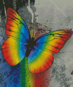 Colorful Butterfly Diamond Painting