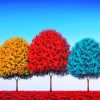 Colorful Trees Diamond Painting