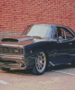 Cool 1968 Dodge Charger Diamond Painting