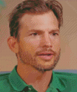 Cool Ashton Kutcher Diamond Painting