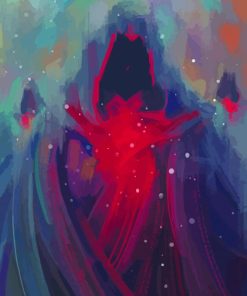 Cool Cloaked Figure Diamond Painting