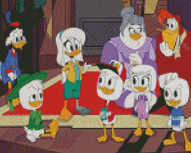 Cool Duck Tales Diamond Painting