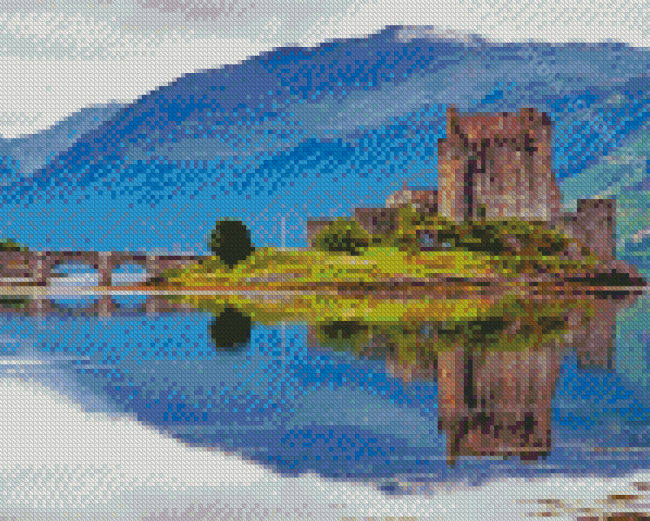 Cool Eilean Donan Diamond Painting