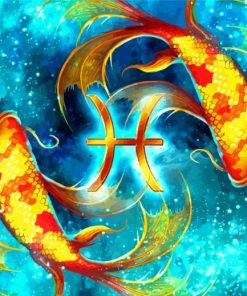 Cool Pisces Diamond Painting