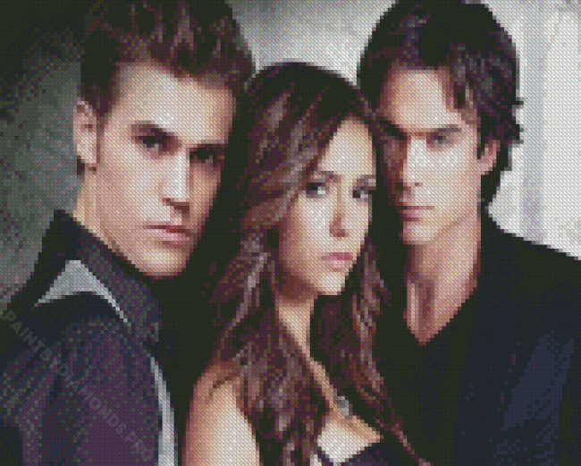 Cool The Vampire Diaries Diamond Painting