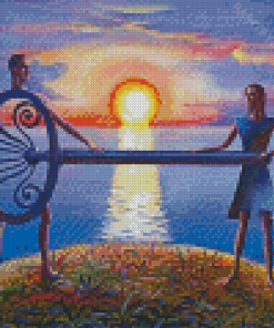 Couple By Kush Diamond Painting