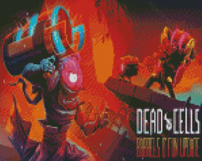 Dead Cells Barrels Of Fun Diamond Painting