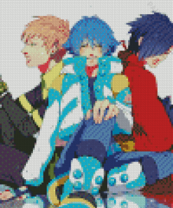 Dramatical Murder Anime Character Diamond Painting