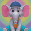 Elephant Baby Art Diamond Painting