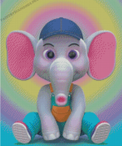 Elephant Baby Art Diamond Painting