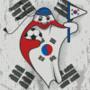 Fifa Mascot South Korea Diamond Painting