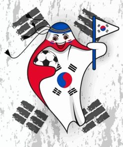 Fifa Mascot South Korea Diamond Painting