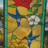 Flowering Stained Glass Window Diamond Painting