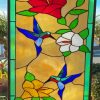 Flowering Stained Glass Window Diamond Painting