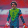 Footballer Guillermo Ochoa Diamond Painting