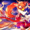 Fox Girls Diamond Painting