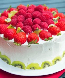 Fruits Cake Diamond Painting