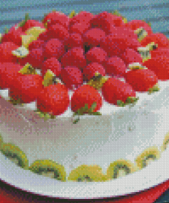 Fruits Cake Diamond Painting