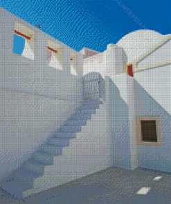 Greek Staircase Diamond Painting