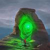 Green Portal Diamond Painting