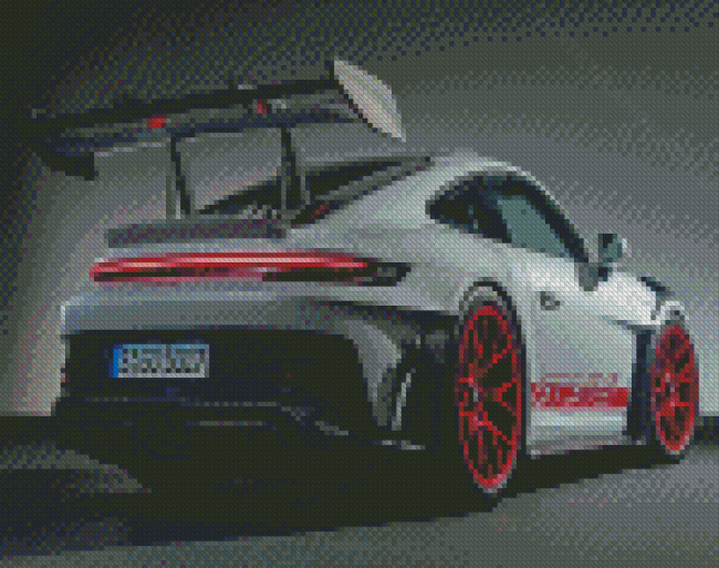 Grey Gt3 Rs Diamond Painting