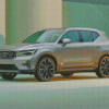 Grey Volvo Xc40 Diamond Painting