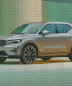 Grey Volvo Xc40 Diamond Painting