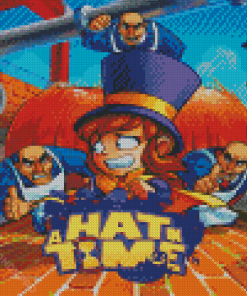 Hat In Time Diamond Painting