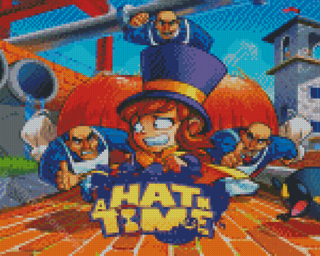 Hat In Time Diamond Painting