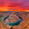 Horseshoe Bend Sunset Diamond Painting