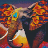 Indian Elephant Diamond Painting