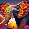 Indian Elephant Diamond Painting