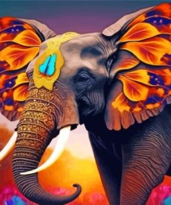 Indian Elephant Diamond Painting