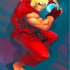 Ken Hadokan The Street Fighter Diamond Painting