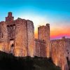 Kidwelly Castle At Sunset Diamond Painting