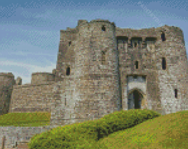 Kidwelly Castle Diamond Painting