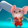 Ling warrior Mice Diamond Painting