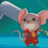 Ling warrior Mice Diamond Painting