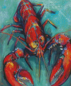 Lobster Jeanette Vertentes Diamond Painting