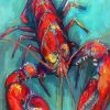 Lobster Jeanette Vertentes Diamond Painting