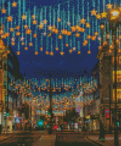 London Christmas Diamond Painting