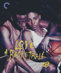 Love And Basketball Movie Poster Diamond Painting