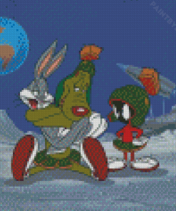 Marvin The Martian Diamond Painting