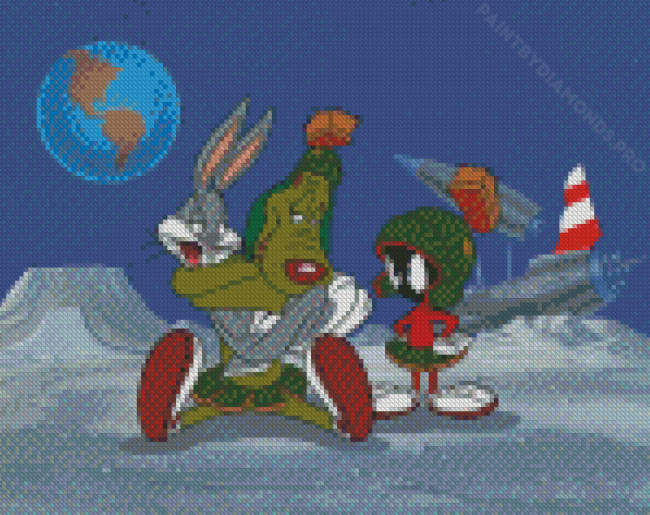 Marvin The Martian Diamond Painting